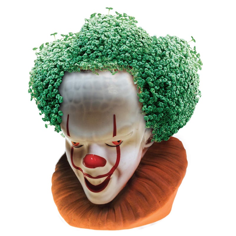 Chia Pet IT Pennywise with Seed Pack, Decorative Pottery Planter, Easy to Do and Fun to Grow, Novelty Gift, Perfect for Any Occasion - Image 3